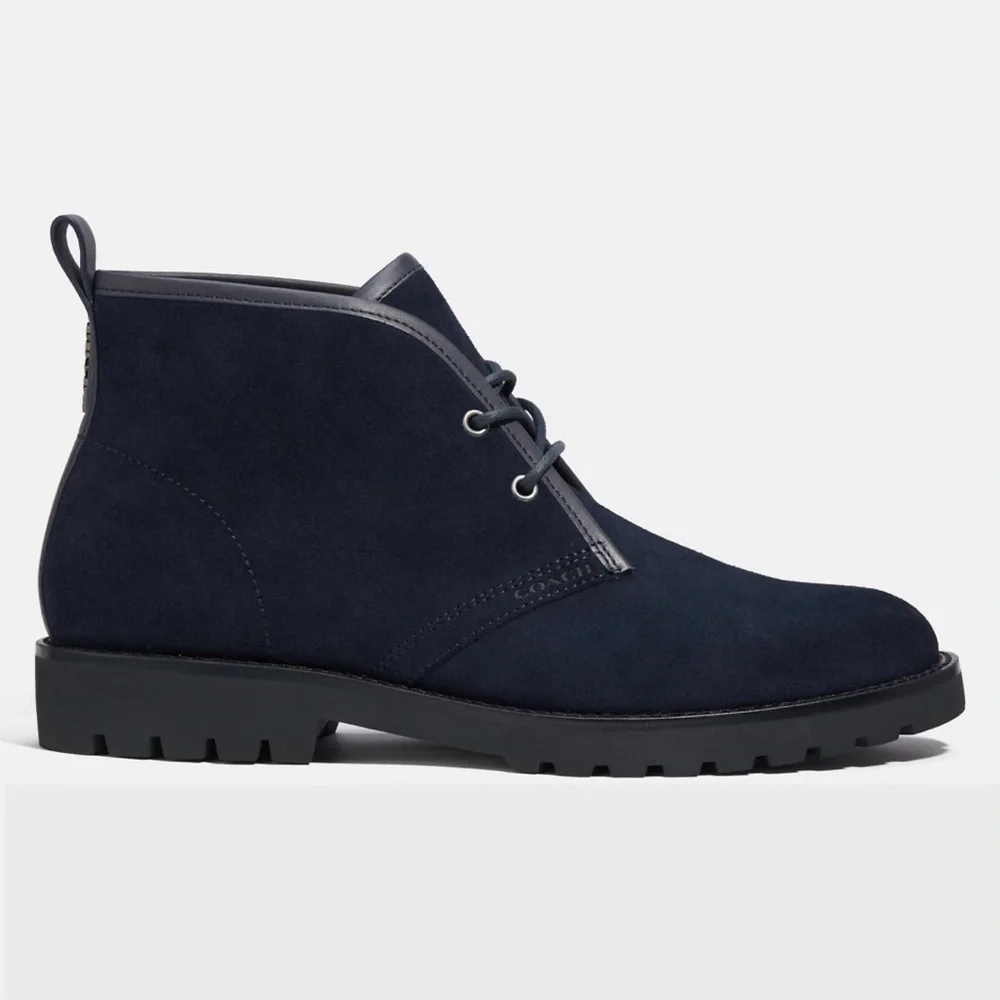 Coach Desert Boots, a chukka-style ankle boot crafted from suede 9 NWT
